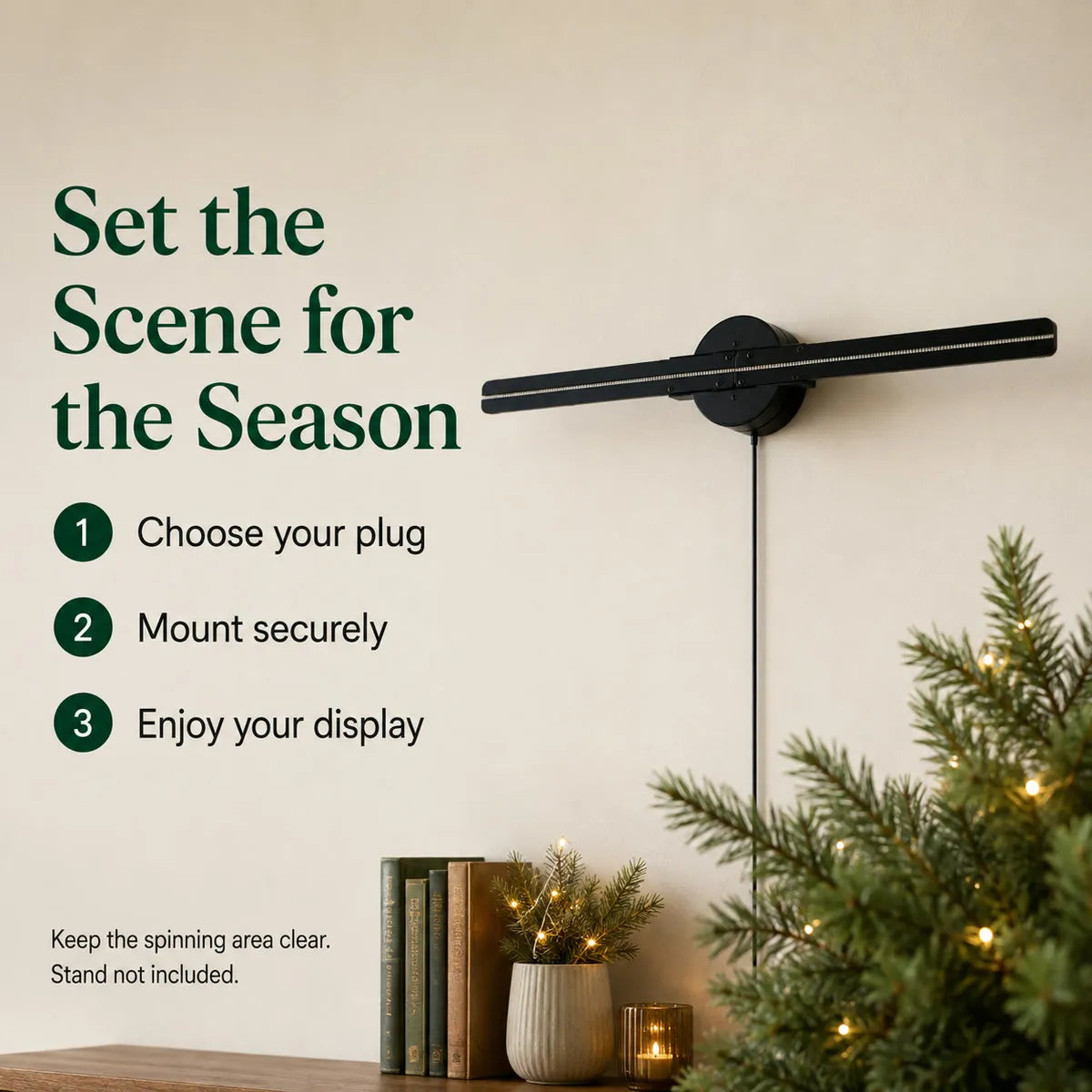 Plug selection and secure mounting instructions
