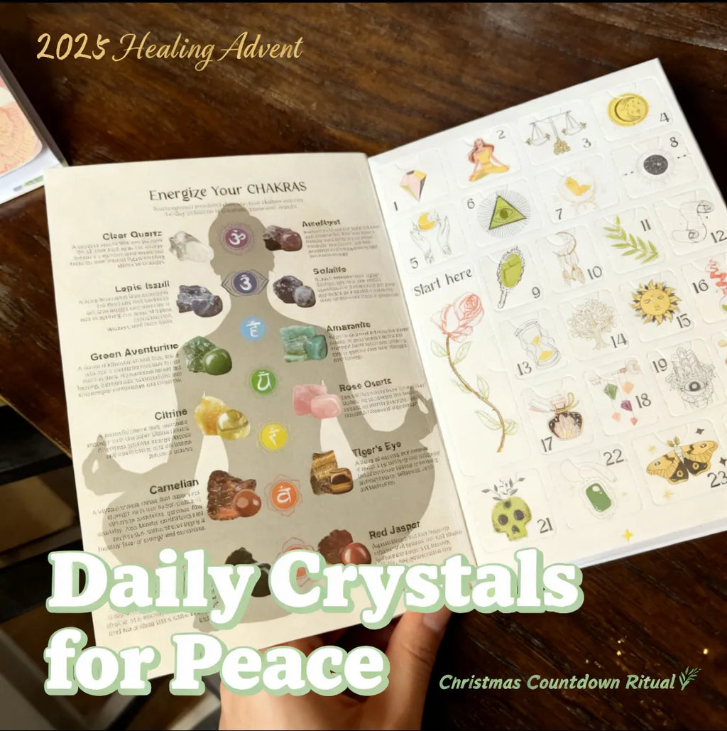 ✨ 2025 Crystal Advent Calendar – 24 Days of Healing Chakra Crystals & Healing Stones