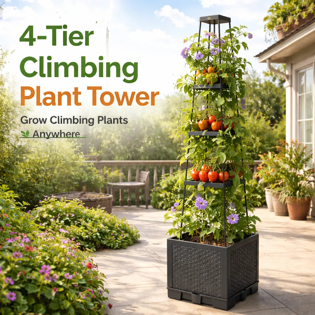 🌿Vertical Self-Watering Planter