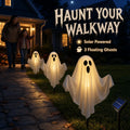 Solar-Powered Floating Ghost Pathway Lights