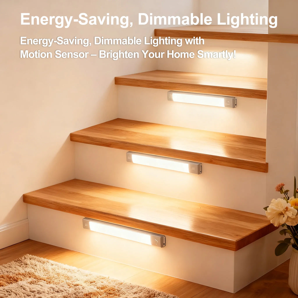 ✨ Under-Cabinet Lighting - Sensor-Activated & Dimmable LED Light