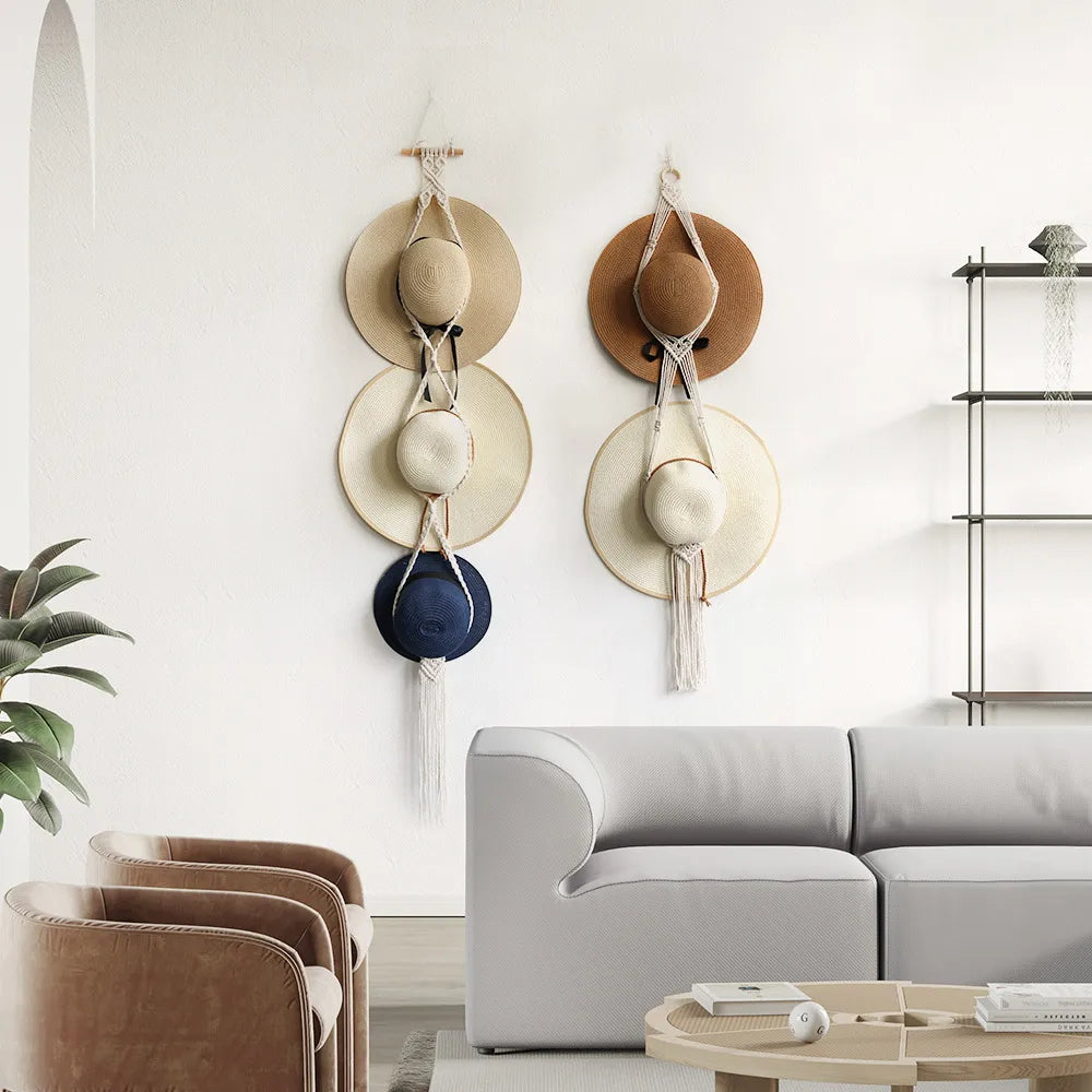 Multinivel Hat Decoration Set with Tassels