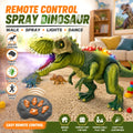 🦖 Remote Control T-Rex Dinosaur Toy – Walking Robot with Lights, Mist & Roar