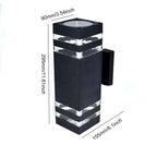 💡 Modern Square Outdoor Wall Lamp