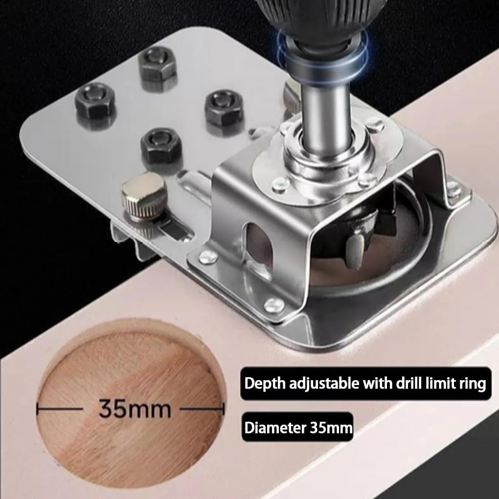 3-in-1 Precision Hinge Drilling Jig