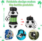 ⚽ Collapsible Soccer Sports Water Bottle