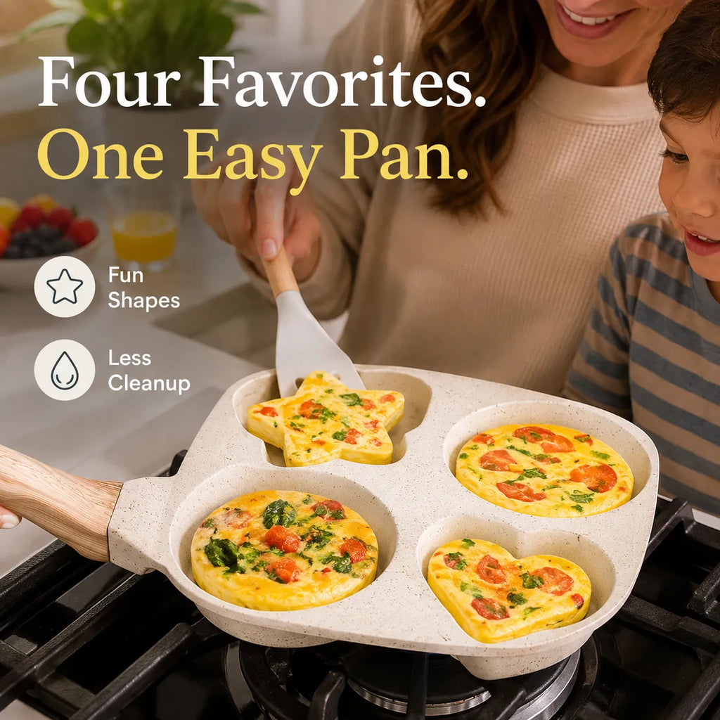 4-in-1 Shape Breakfast Pan