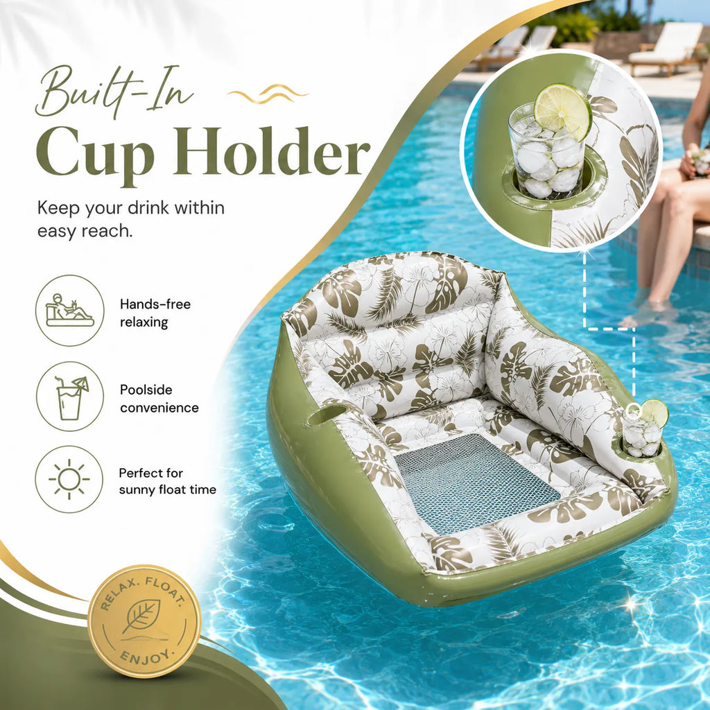 Inflatable Pool Lounge Chair