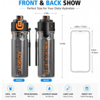 2-in-1 Misting Sports Water Bottle – 24 oz