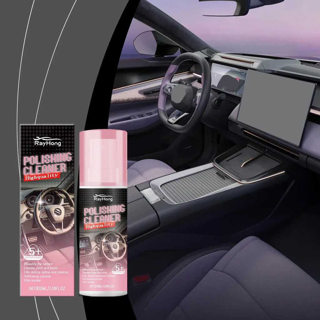 🧼 Interior Car Polish Cleaner Spray – 3.4 fl oz