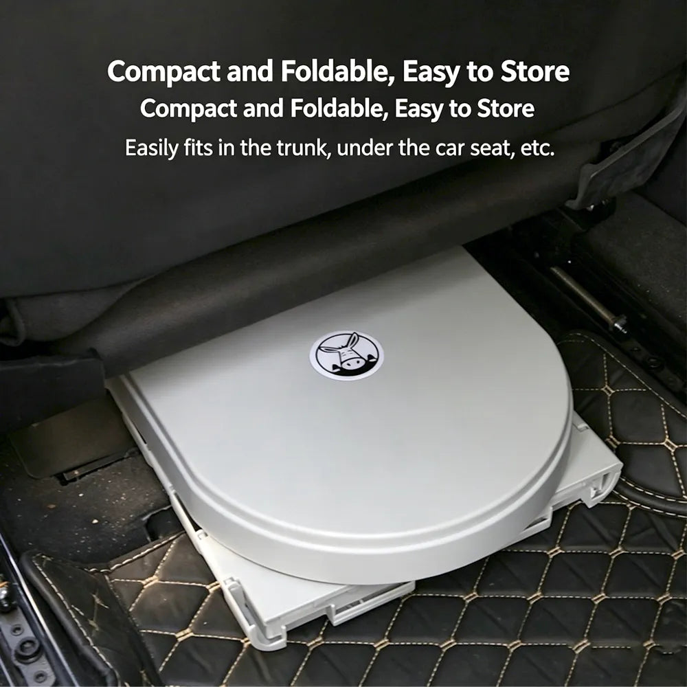 🚽 Portable Folding Camping Toilet – Comfortable & Convenient for Travel