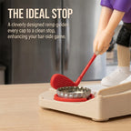 Fridge-Mounted Golf Bottle Opener with Cap Catcher