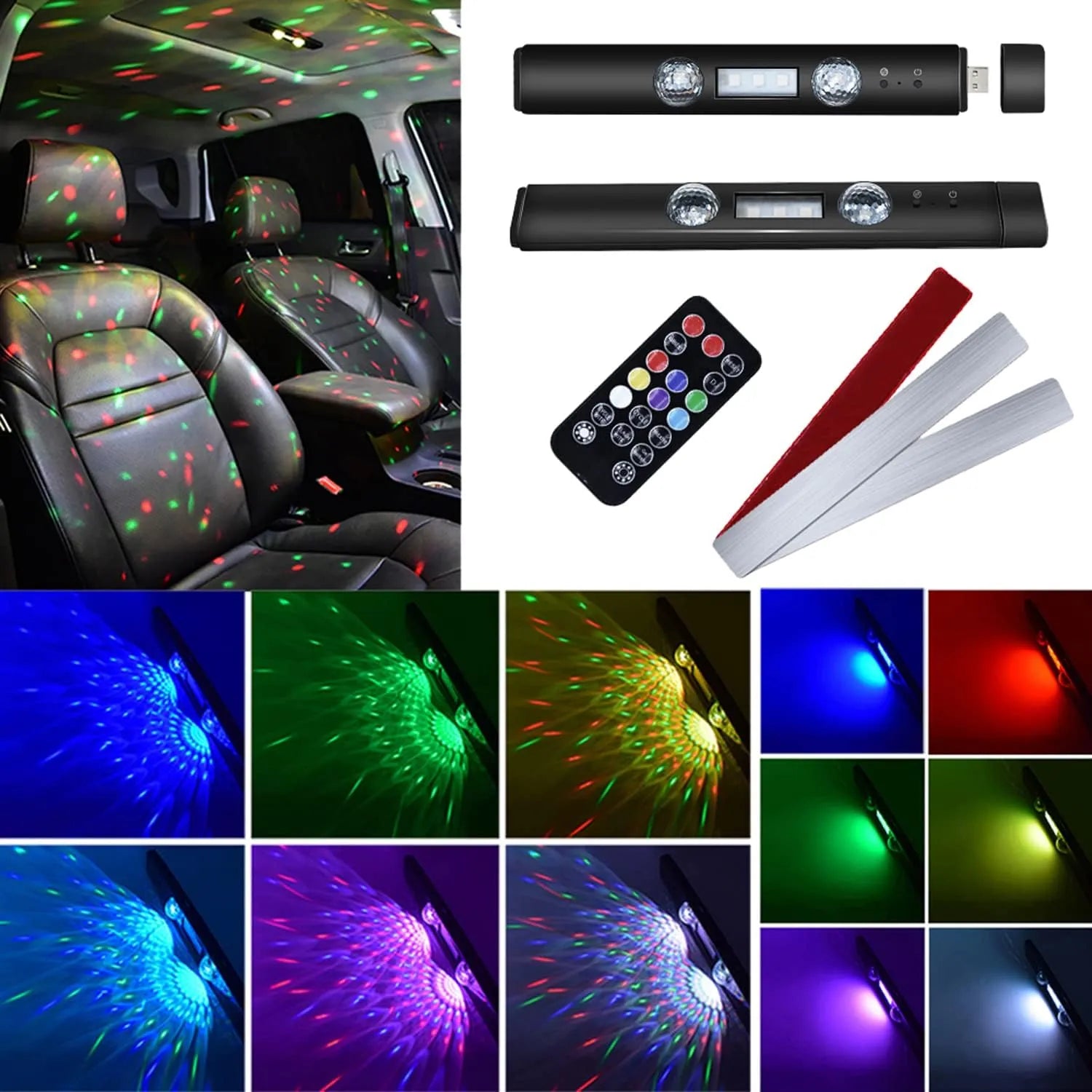 ✨Create the Perfect Ambience with the Wireless LED Starry Sky Ambient Light
