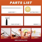Inside PVC Pipe Cutter with Diamond Grit Cutting Wheel – Precision Cutting for Plumbing Projects