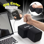 USB Big Enter Key Relieve Stress Plush Toy