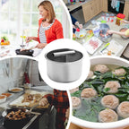 6-Hole Stainless Steel Meatball Maker – Holiday Prep Made Easy