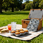 6-Cup Aluminum Muffin Trays - Perfect for Cupcakes and Muffins 🧁