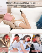 Multifunctional Gel Head & Eye Therapy Mask – Hot & Cold Relief for Migraines, Puffy Eyes, Sinus Pressure & Stress