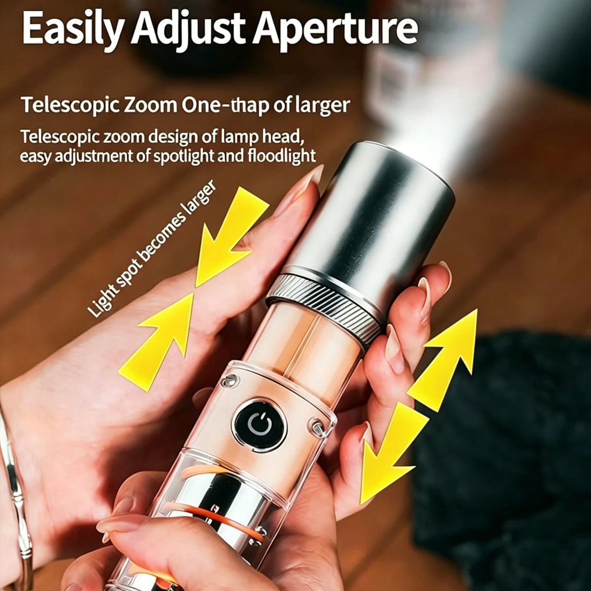 🔦Mini Laser Flashlight — Portable Multi-Function Outdoor Light