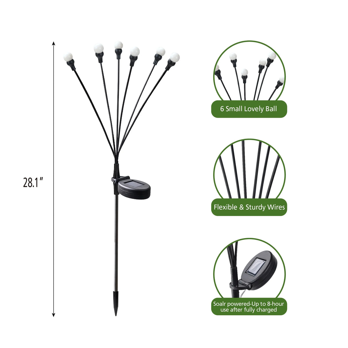 Outdoor Waterproof Firefly Lights