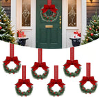 🎄 Versatile Mini Christmas Wreaths – Perfect Festive Decor for Every Corner!