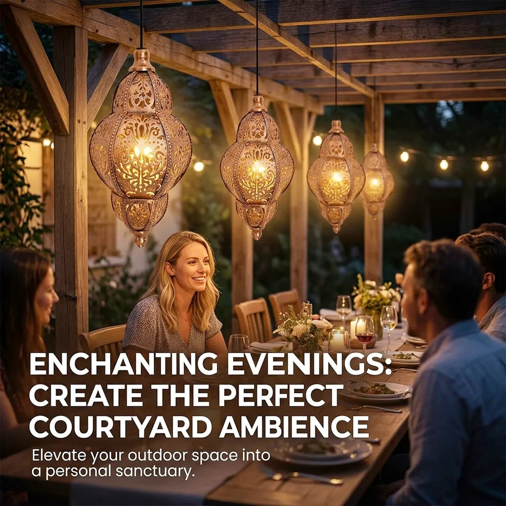 🌙 Solar Outdoor Decorative Lantern Lights