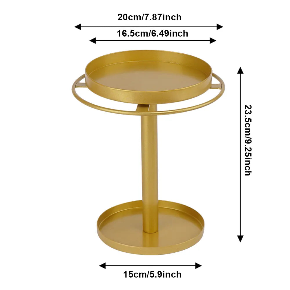 🕶️✨360° Rotating Sunglasses Organizer Stand — Eyewear Rack with Tray