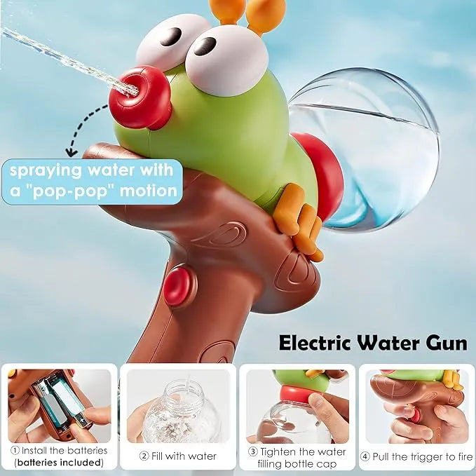 🐜 Electric Water Gun for Kids Ages 4-12
