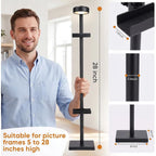 Adjustable Lighted Tabletop Picture Frame Display Stand