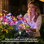 🦋 Solar Butterfly Garden Lights