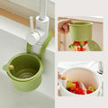 Hanging Sink Drain Basket with Bottom Release – Multi-Purpose Kitchen Strainer for Leftovers, Fruits, Tea & Cleaning Tools