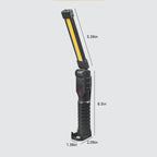 🔦 Double-sided COB folding work light