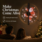 Holiday Magic 3D Hologram Fan Projector