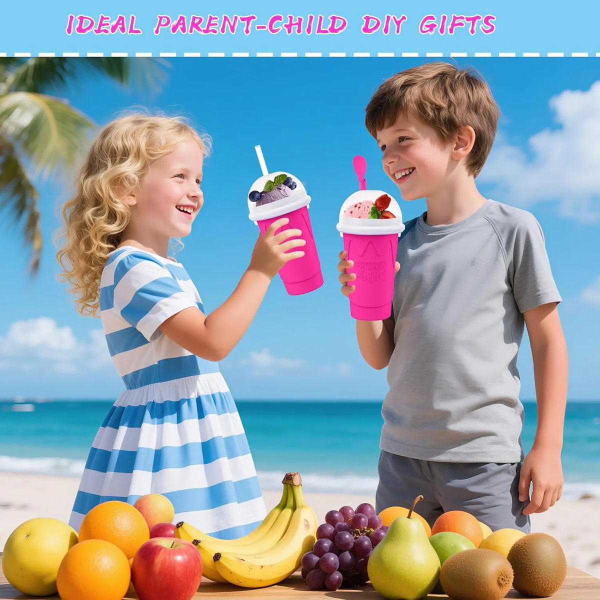 🌈💫Last Day Promotion🌈💫-Smoothie Slushy Cup