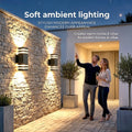 💡 Modern Square Outdoor Wall Lamp