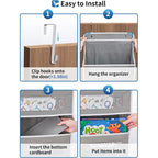 🥼 Over Door Organizer with 5 Large Capacity Pockets✨
