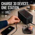 150W 30-Port Smart USB Charging Station