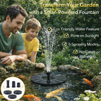 ⛲ Solar Garden Fountain Pump 🔥