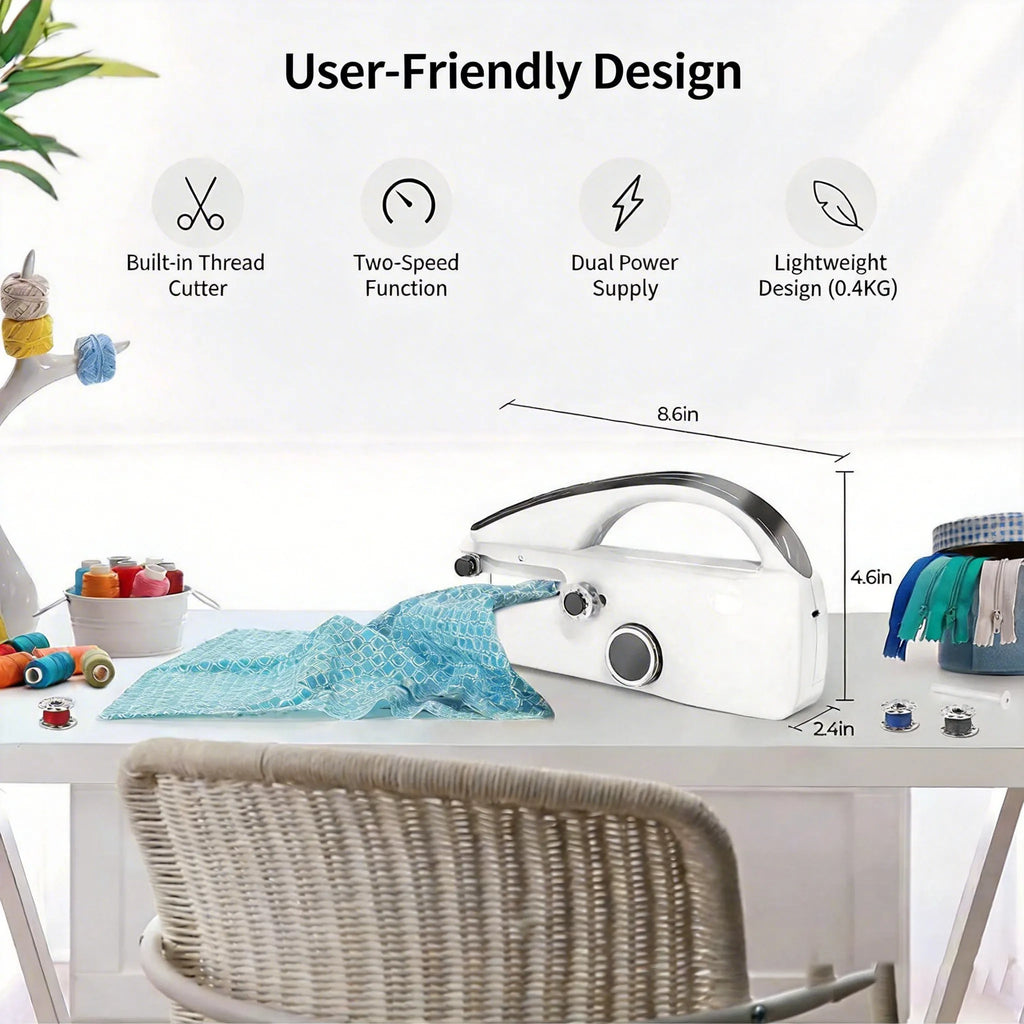 🧵 Portable Handheld Sewing Machine
