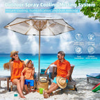 💦☀️Outdoor Spray Cooling System – 75FT DIY Misting Kit for Instant Summer Relief