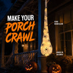 Light-Up Hanging Spider Egg Sac Halloween Decoration