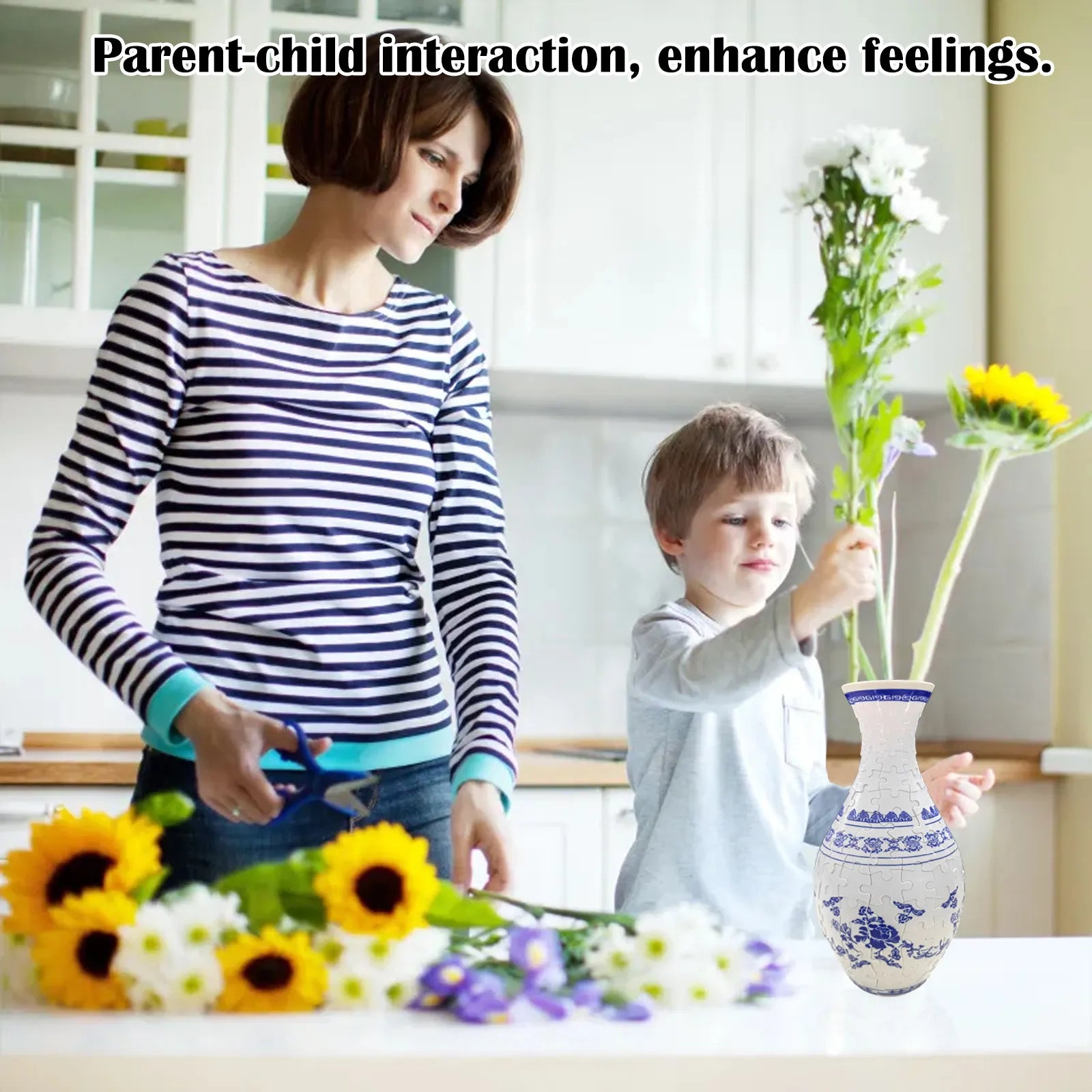 3D Puzzle Vase  – Ideal Gift for Craft Enthusiasts