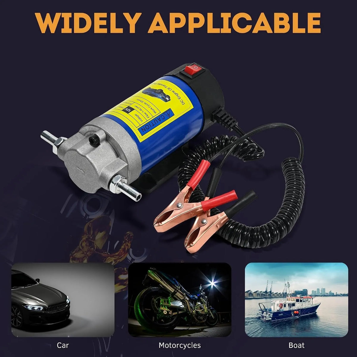 Electric oil pump use cases for vehicles and equipment