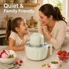 Rechargeable One-Touch Ice Cream Maker