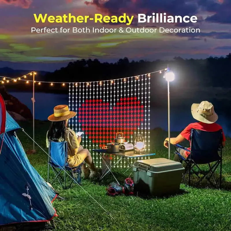 ✨ Smart Curtain Lights