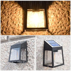 🌟Solar LED Wall Light – Warm & Waterproof