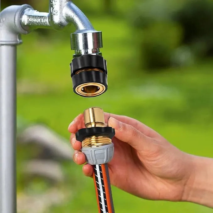 Effortless Watering with the Quick Connect Garden Hose Kit