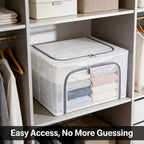🧺Foldable steel frame storage box
