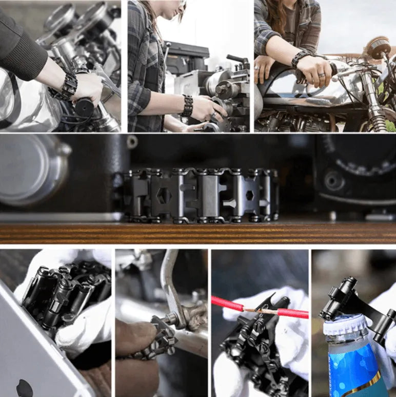 29-in-1 Multifunctional Stainless Steel Bracelet