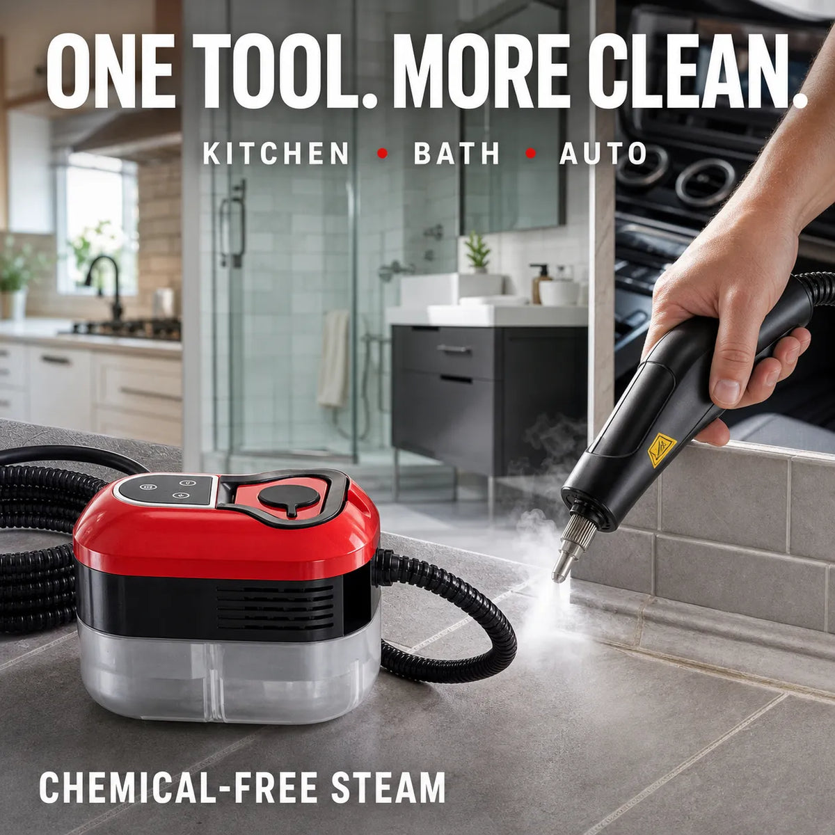 6-Level High-Pressure Steam Cleaner